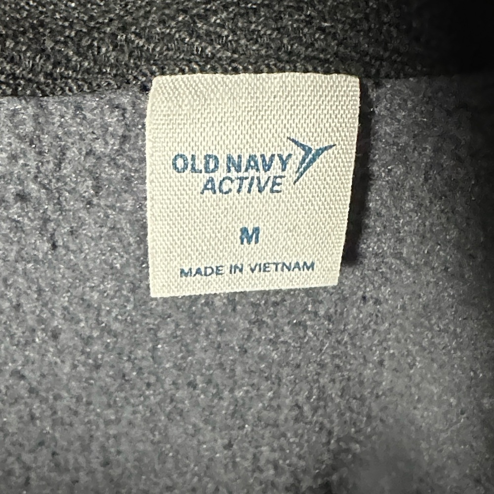 Old Navy Black and Gray Leopard Print Sweatshirt size medium - Picture 6 of 7